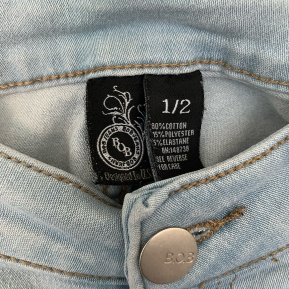 Light Wash Distressed Fashion Nova Jeans - Picture 3 of 16